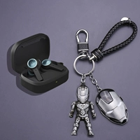 Черная раковина+металлический железный человек