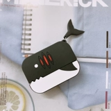 Подходит для Airpods3 Силиконовый защитный мультипликационный мультфильм Little Shark Creative Airpods Pro милый маленький кит A