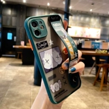 Apple, iPhone 11, чехол для телефона, iPhone12 Pro, объектив, iPhone11 Pro, браслет, матовая силиконовая совместимая трубка для влюбленных подходит для мужчин и женщин, iphone, защита при падении, с медвежатами, 8plus