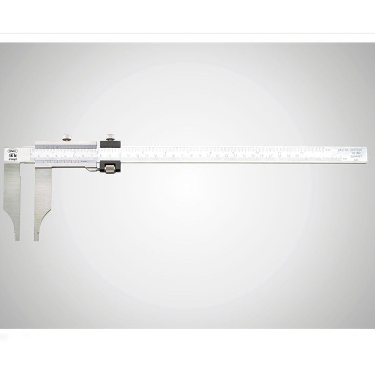 German Mahr with knife edge measuring claw Marr scale surface extinction chrome 18DN 0-200 (4113200)