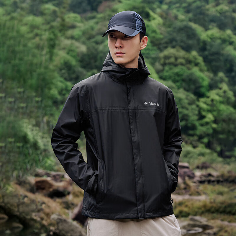 Colombian Outdoor Men's Spring and Autumn Waterproof, Windproof, Breathable, Thin and Comfortable Jacket Single-Layer Windbreaker Re2433 Colombian Outdoor Men's Spring and Autumn Waterproof, Windproof, Breathable, Thin and Comfortable Jacket Single-Layer Windbreaker Re2433