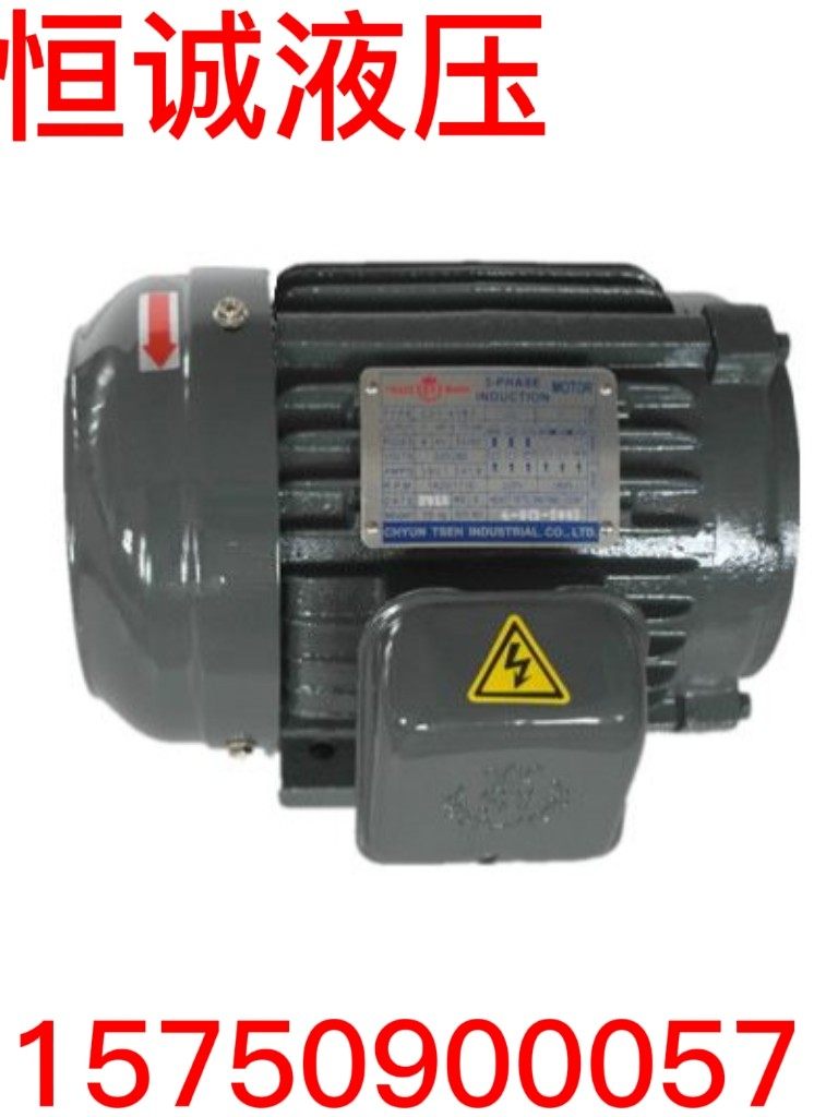 Taiwan Group Tzer Motor Hydraulic Motor Hydraulic Oil Pump Motor 0 75kw 1 5kw 2 25kw 3 75kw