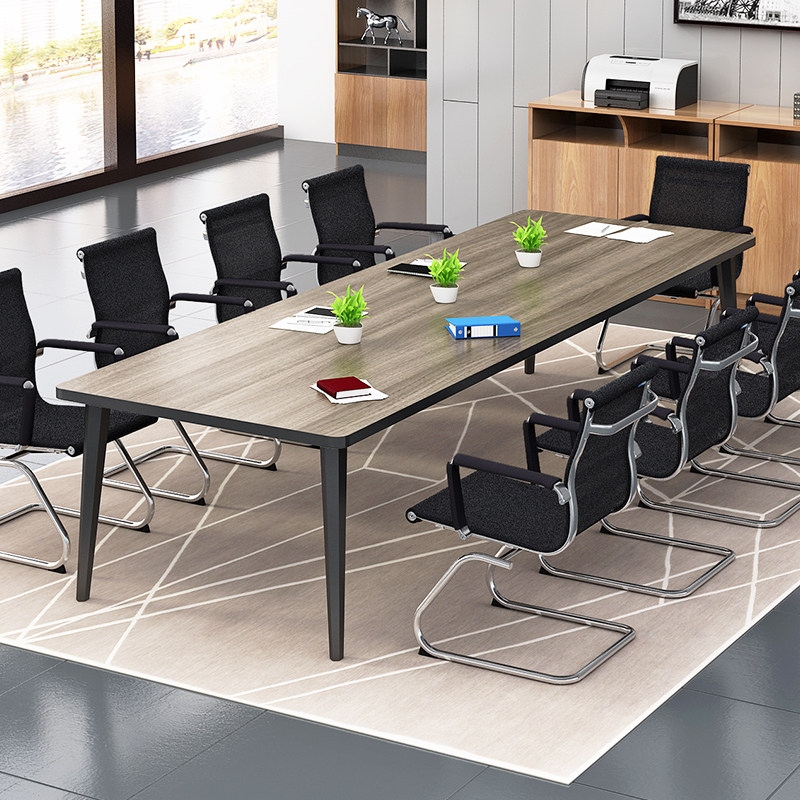 Office furniture simple modern conference table small conference table large office multi-purpose training negotiation table