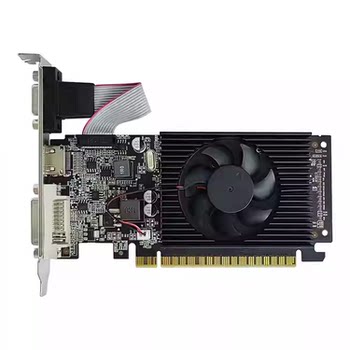 Brand New Gt210 1g Independent Graphics Card for Office Use, Half-Height Small Case, Blade Card, Display Card with Dvi+Vga+Hdmi Interfaces