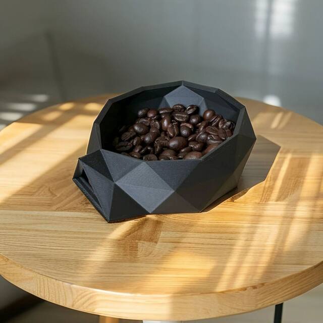 Dust-Proof Weighing Bean Bowl, Hand-Brewed Espresso Coffee Bean Storage Tray, Bean Container, Bean Receiving Tray, Coffee