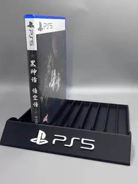 Ps5 Game Disc Storage Rack Sony Ps4 Disc Storage Rack Desktop Stand Can Hold 10 Discs Ps Console Peripherals