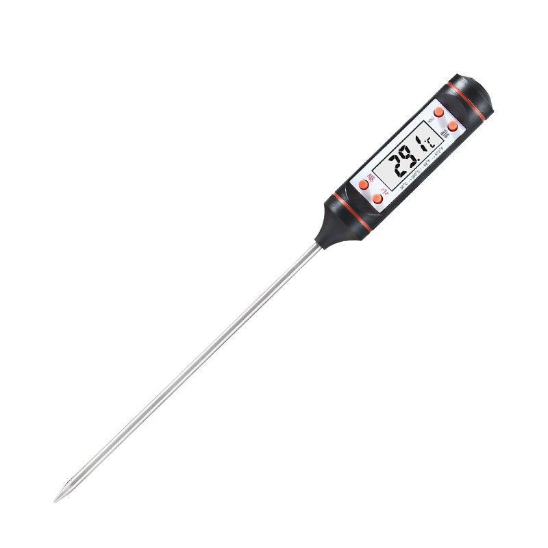Probe Type Food Thermometer Table Milk Tea Shop Temperature Car Air Conditioner Water Oil Pen Type Digital Display High-Precision Thermometer