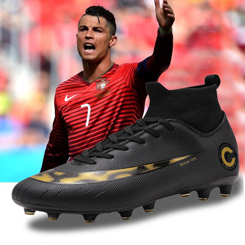 C Romesi football shoes men's and women's tf broken nails primary school students AG long nails children's assassin adult artificial grass training shoes