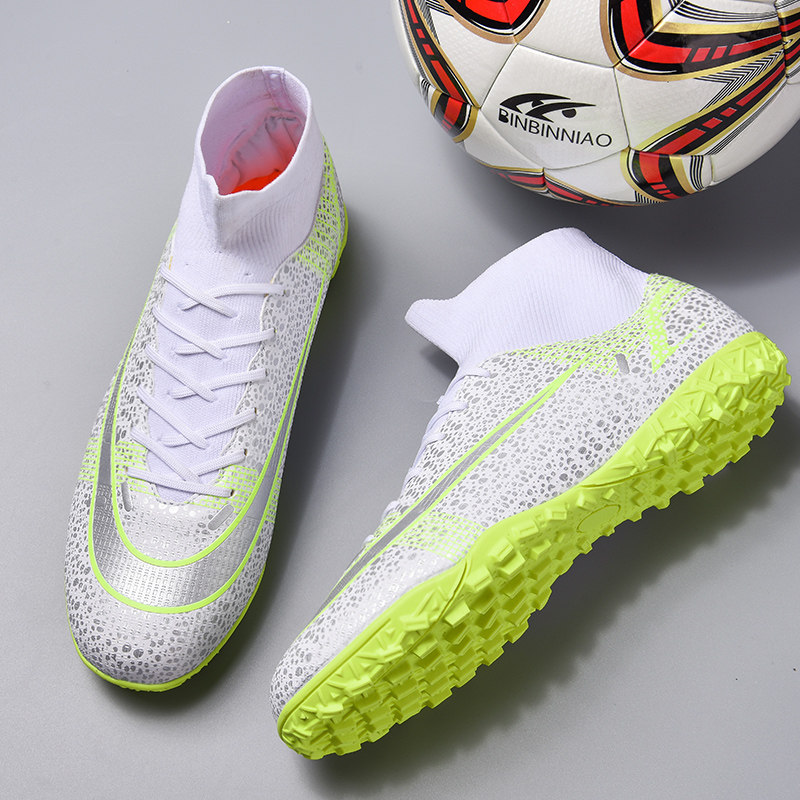 Football shoes men and women TF broken nails AG long nails FG nails C Luo assassin Messi children students adult artificial grass training shoes