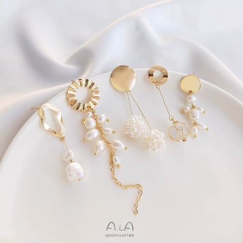 Украшение, серьги ручной работы, аксессуары, 14 карат, золотой цвет