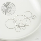 Медные платиновые серьги ручной работы, аксессуар, базовые аксессуары