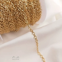 L13-1 Тисненая цепочка Love Ширина 4 мм 1 метр