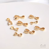 Медная подвеска, застежка, ожерелье, ювелирное украшение, аксессуары, 14 карат, золотой цвет