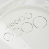 Медные платиновые серьги ручной работы, аксессуар, базовые аксессуары