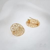 F26-5 14K Брошь для цветочного диска 1 кусок.