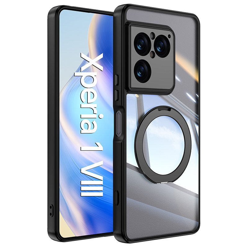 1 VIII 360 Rotating Kickstand with Metal Buttons 19 Sony Xperia Phone Case
