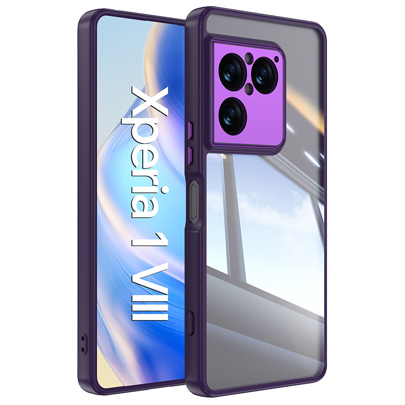 1 VIII 360 Rotating Kickstand with Metal Buttons 19 Sony Xperia Phone Case