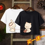 Хлопковая летняя короткая футболка с коротким рукавом, свободный крой, коллекция 2023, подходит для подростков, высокая талия