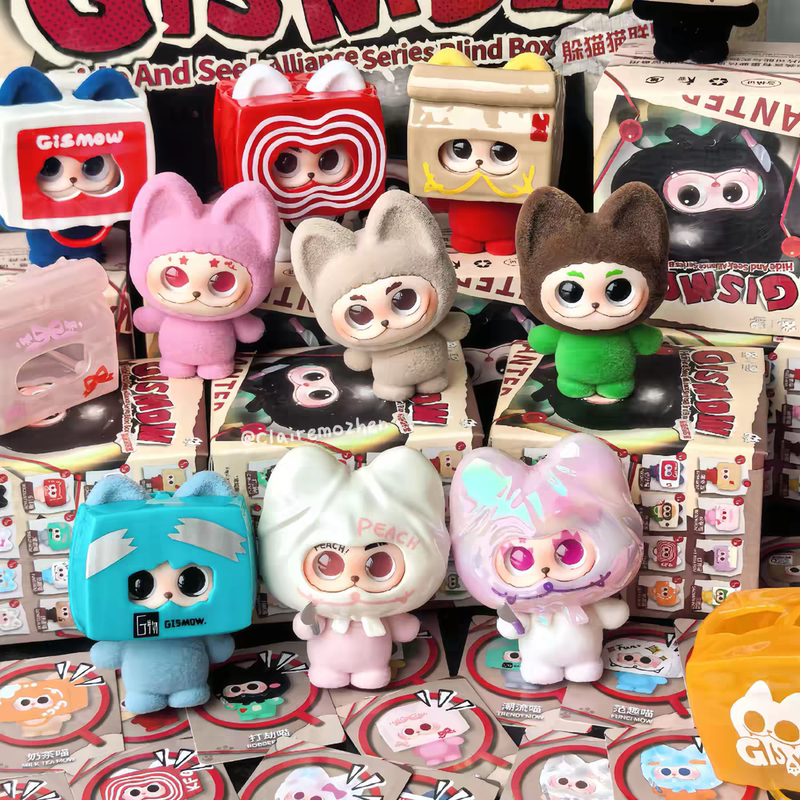 【In Stock】New Product Fanqudcang Gismow Hide and Seek Alliance Blind Box Twist Mini Figurine Doll