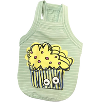 EBAERR pet clothes summer clothes dog clothes cat camisole suspenders Odell Korean style vest Teddy Bichon