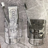 Зубная чашка зубная щетка, набор полки, бесплатная туалетная стена -накрытая стеной с одной рубкой, электрическая зубная щетка, висящая зубная щетка