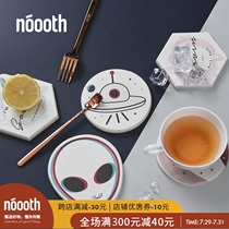 Diatom mud absorbent pad coaster Bathroom sink Toothbrush cup Soap quick-drying cute storage Diatom mud coaster