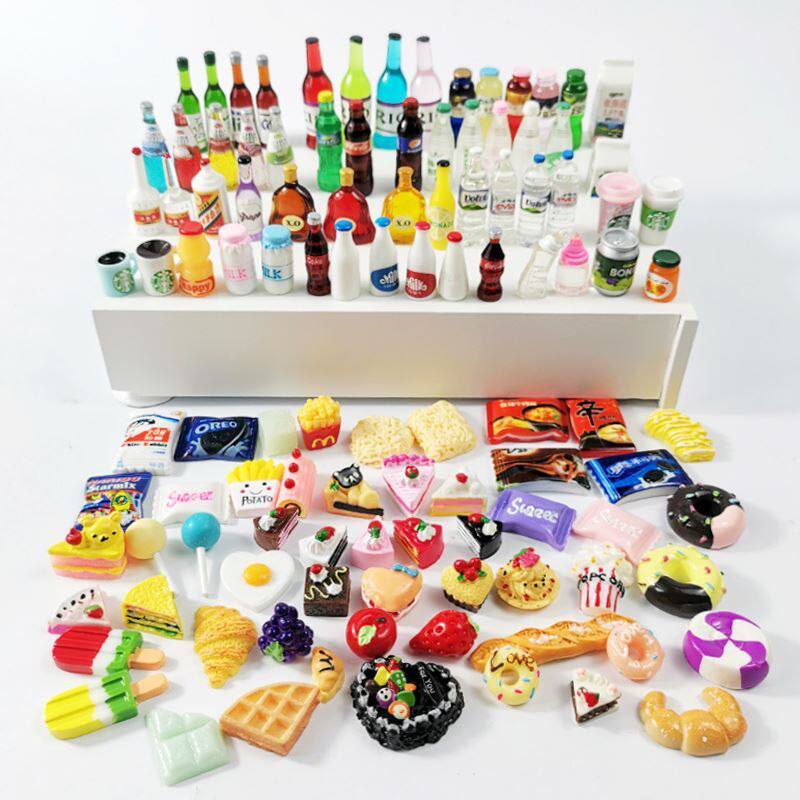 Supermarket blind bag generation second generation of three generation full set of non-repetition package micro-net red mini-box bag food game model