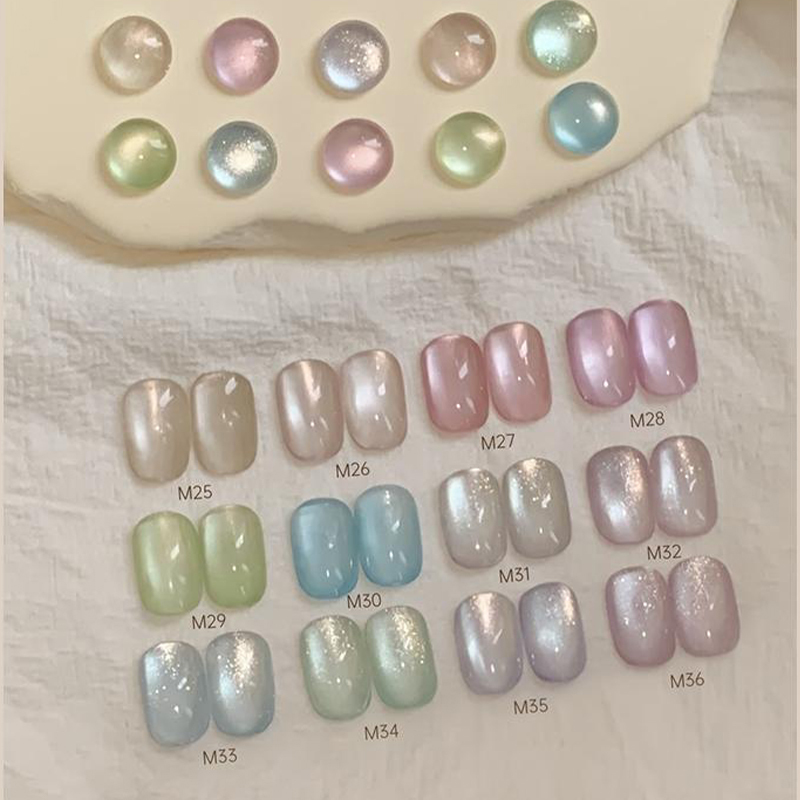 Internet-Famous Ice Crystal Jelly Glass Bead Cat Eye Nail Polish Gel 2026 New Model Ice Transparent Pearlescent Flash Nail Art Set Gel Internet-Famous Ice Crystal Jelly Glass Bead Cat Eye Nail Polish Gel 2026 New Model Ice Transparent Pearlescent Flash Nail Art Set Gel