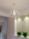 American country crystal lamp living room and restaurant retro French pastoral bedroom European candle Nordic children's room chandelier