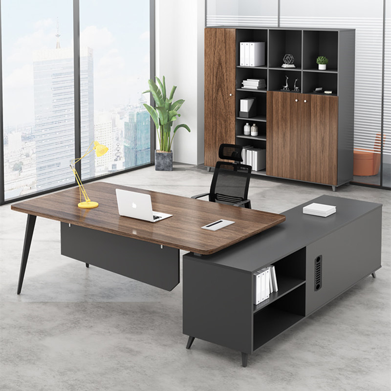 Boss table president table executive desk creative new Chinese manager desk board office desk and chair combination single