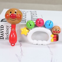 Rattle Anpanman Newborn baby hand rattle soothing toy children 0-12 months baby grasping sand hammer