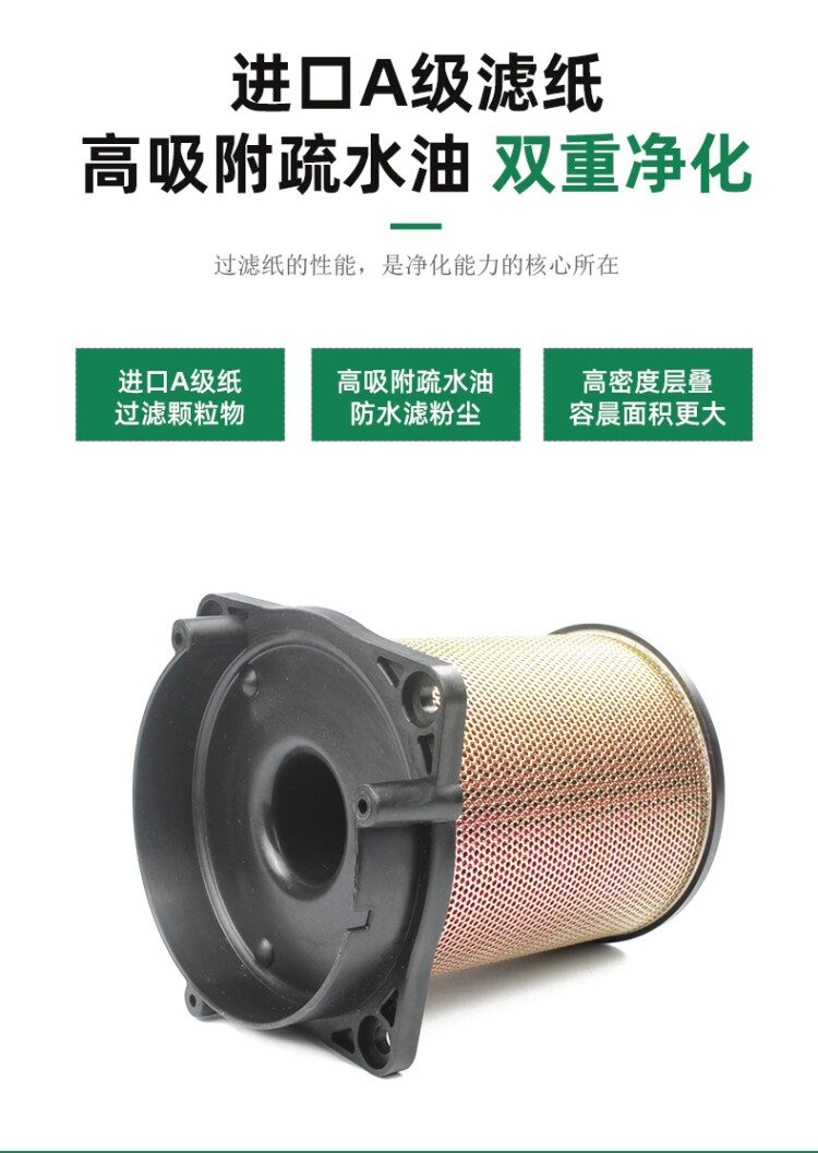 Applicable to Haojue Motorcycle National IV EFI Wing Shuang DM125E HJ125-23A Air Filter Filter Air Filter
