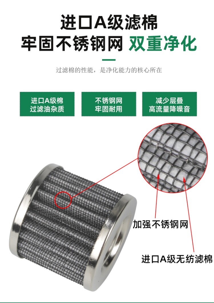 Motorcycle Baboon 125 King 150Nk Night Cat Oil Filter Filter Element Engine Filter Modification Parts