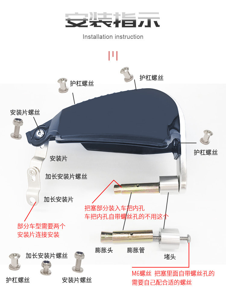 Anti-Fall and Windproof Hand Guard Nk Gw250 Electric Scooter Modification Accessories Uy125 Handlebar Windshield