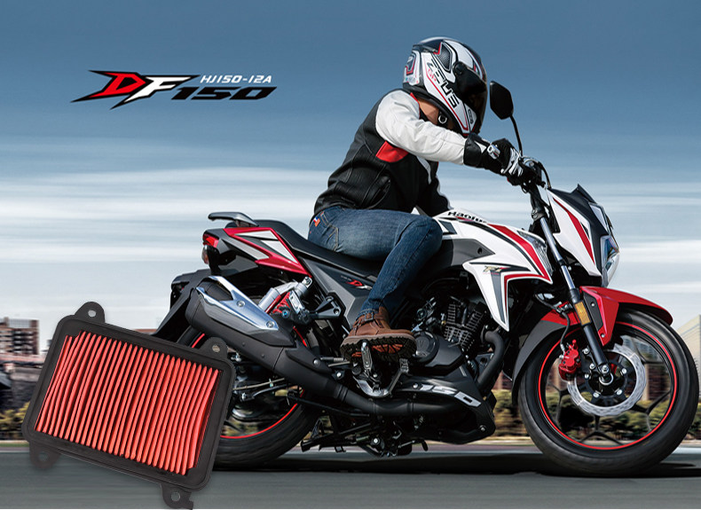 Original application Haojue DF150 science fiction sports sports car HJ150-12A air filter element filter air filter