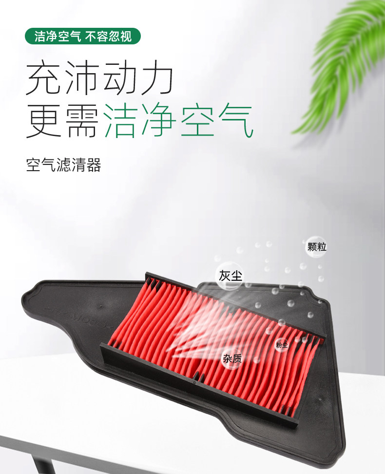 Yamaha Pedal Motorcycle Qiaoge I Saiying GT125 Fuxi AS Patrol Eagle Xu Ying Fuying Air Filter Element Air Filter