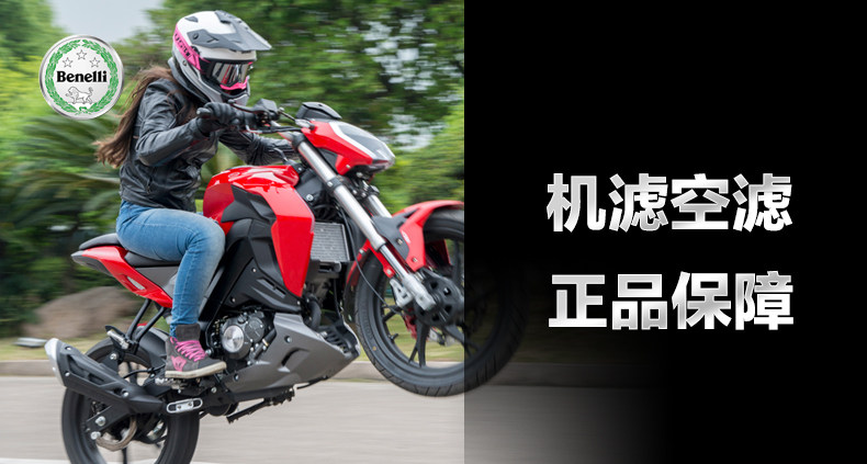 Original Benelli BN150S small Xunlong BJ150-31 oil filter element air filter machine filter air filter