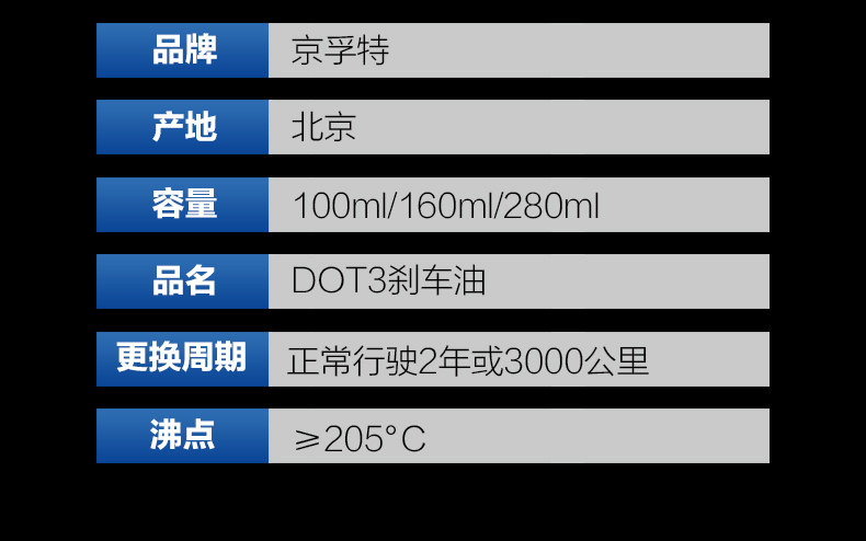 Scooter electric car battery car motorcycle brake oil electric disc brake oil dot4 dot3 brake fluid accessories