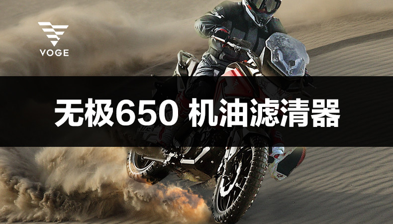 Longxin Wuji 650DS 650R CR9 LX650-2 Motorcycle Oil Filter Filter Machine Filter Accessories