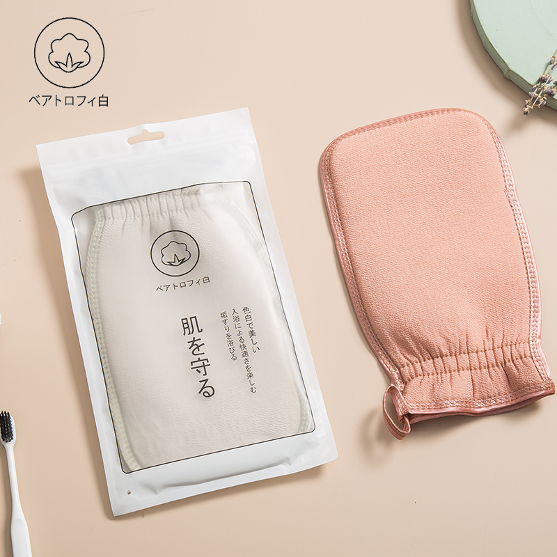 Qu Mantle Rubbing Towel Women's Special Strong Mud Rubbing Artifact Rubbing Grey Gloves Does Not Hurt Skin No Pain Rubbing Back Rubbing Towel