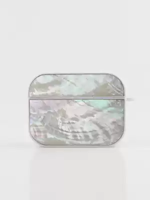 EVENSHOW shell headset airpors pro Bluetooth Protective case natural white Fritillaria big brand luxury