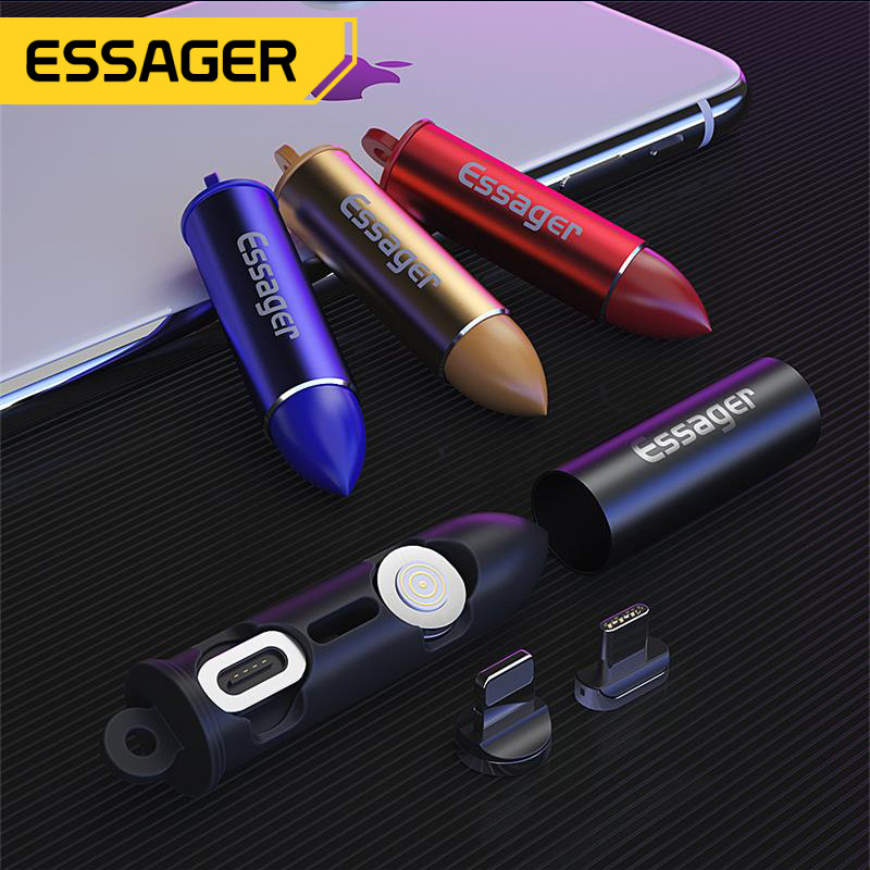 ESSAGER Yies (new) Magnetic suction head container aluminium alloy material can be loaded with three magnetic suction heads