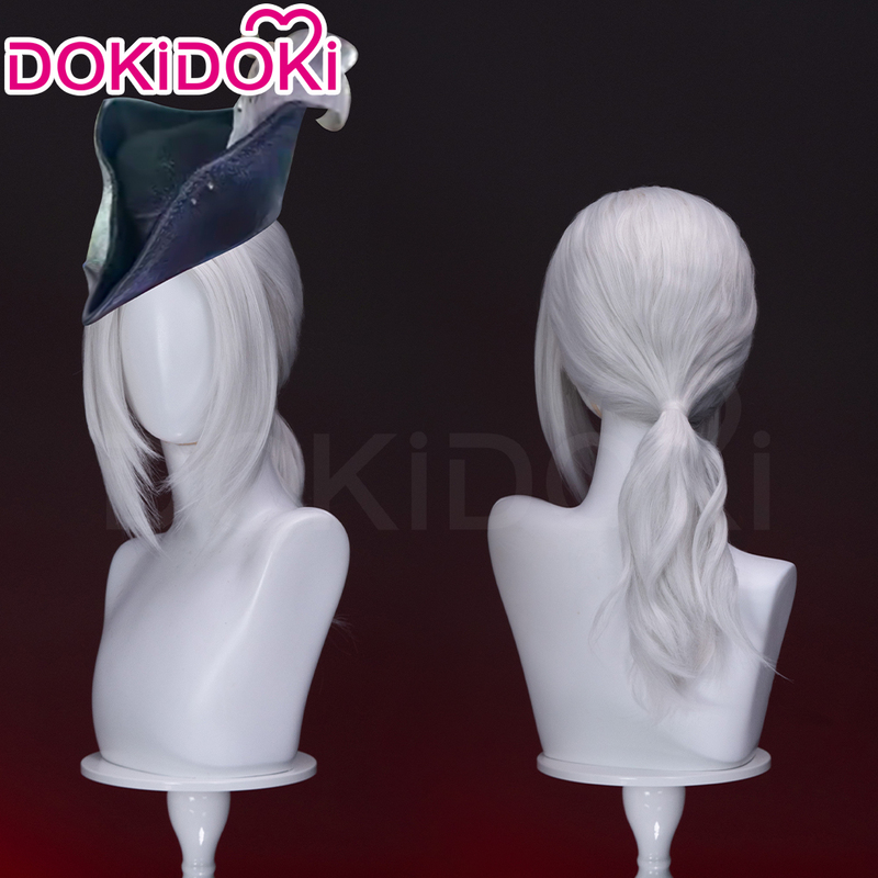 Dokidoki in Stock Bloodline Curse Maria Cosplay Wig Scalp Top 60cm Hairpiece
