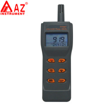 Hengxin AZ77597 carbon dioxide carbon monoxide gas detector temperature and humidity dew point band recording