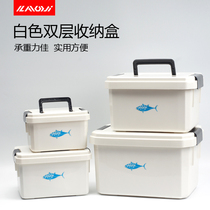 Kda storage capacity fishing accessories multifunctional tools small bait storage box fish fishing gear fishing gear fishing line box