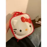 Hello Kitty, мультяшная портативная косметичка, вместительная и большая сумка через плечо для выхода на улицу, милый ящик для хранения для путешествий