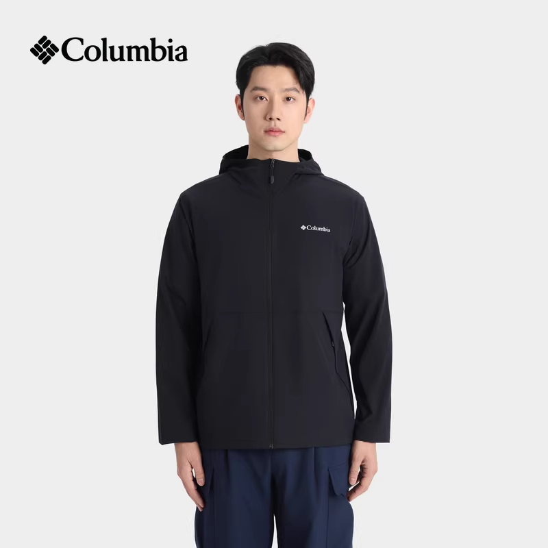 2026 Spring/Summer New Product Columbia Outdoor Men's Water-Repellent Windproof Jacket Sports Casual Hooded Jacket Xe9962