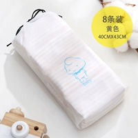 Хлопковая детская пеленка, 40×43см, 8 шт, 0-12 мес.