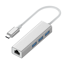 Molvi USB network card to network port network cable to interface wired converter RJ45 Gigabit 3 0 external desktop laptop Type-c Ethernet suitable for Apple Huawei Xiaomi