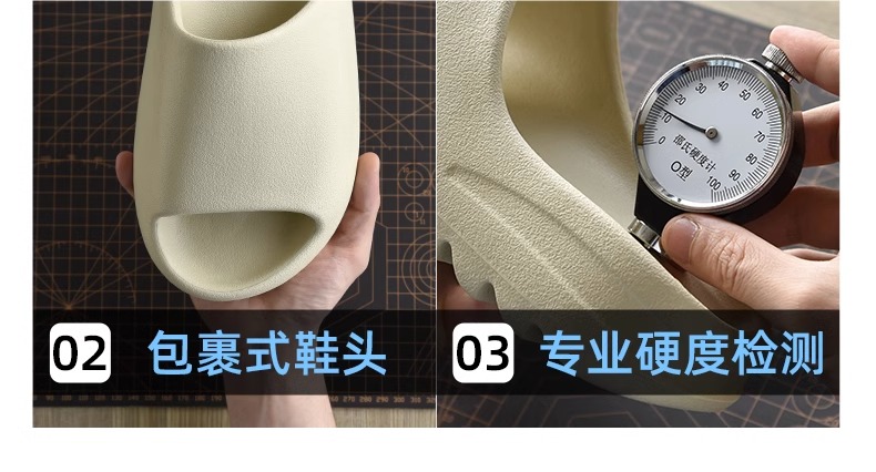 广椰子拖鞋男正品og yeezy夏季踩屎感外穿eva厚底防滑一字凉拖女
